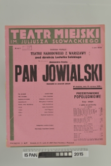 PAN JOWIALSKI