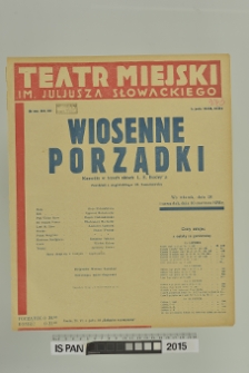 WIOSENNE PORZĄDKI