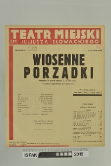 WIOSENNE PORZĄDKI
