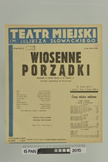 WIOSENNE PORZĄDKI
