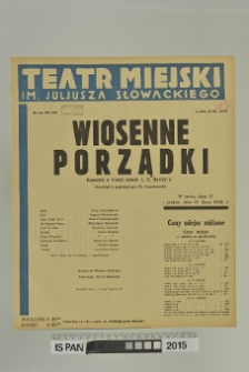 WIOSENNE PORZĄDKI