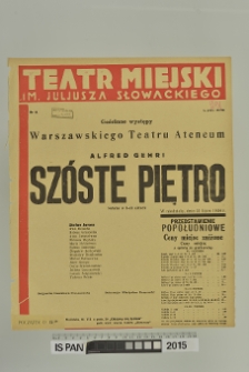 SZÓSTE PIĘTRO