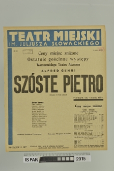 SZÓSTE PIĘTRO