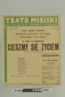 CIESZMY SIĘ ŻYCIEM