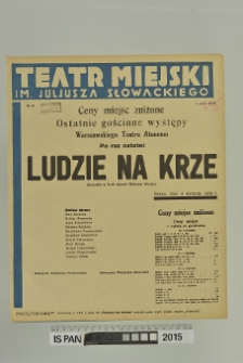 LUDZIE NA KRZE