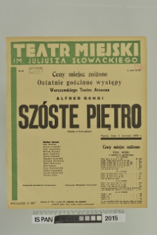 SZÓSTE PIĘTRO