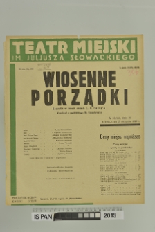WIOSENNE PORZĄDKI