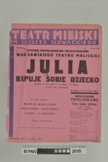 JULIA KUPUJE SOBIE DZIECKO