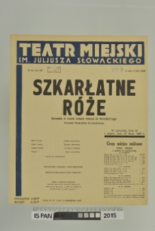 SZKARŁATNE RÓŻE