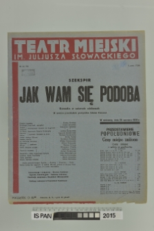 JAK WAM SIĘ PODOBA