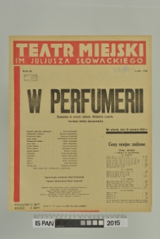 W PERFUMERII