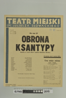 OBRONA KSANTYPY