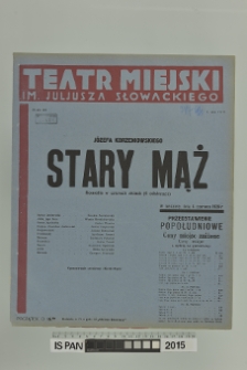 STARY MĄŻ