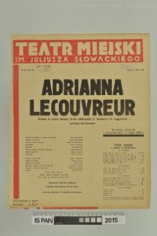 ADRIANNA LECOUVREUR