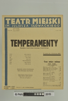 TEMPERAMENTY