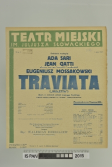 TRAVIATA ( Violetta )