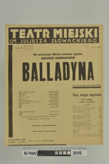 BALLADYNA