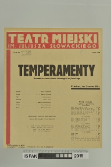 TEMPERAMENTY