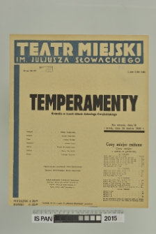 TEMPERAMENTY