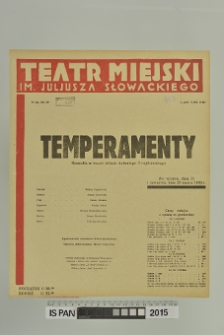 TEMPERAMENTY