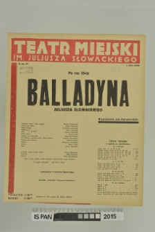 BALLADYNA