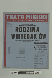 RODZINA WHITEOAK'ÓW