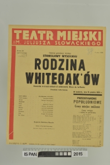 RODZINA WHITEOAK'ÓW