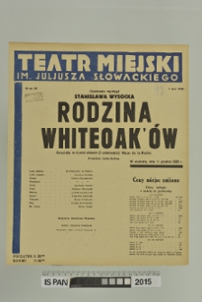 RODZINA WHITEOAK'ÓW