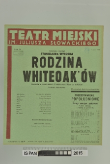 RODZINA WHITEOAK'ÓW