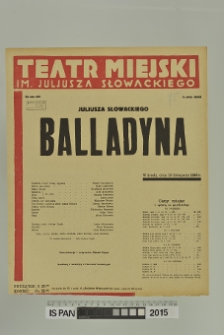 BALLADYNA