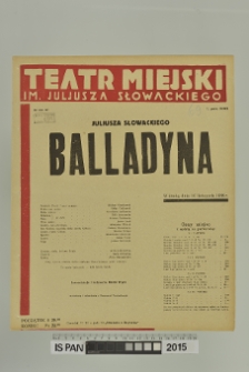 BALLADYNA