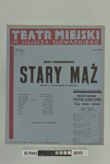 STARY MĄŻ