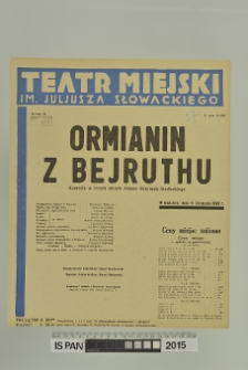 ORMIANIN Z BEJRUTHU