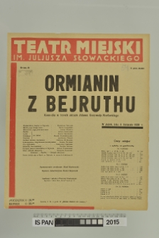ORMIANIN Z BEJRUTHU