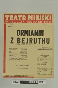ORMIANIN Z BEJRUTHU