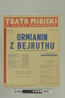 ORMIANIN Z BEJRUTHU