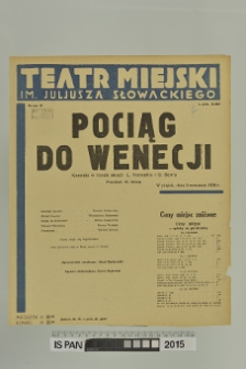 POCIĄG DO WENECJI