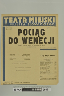 POCIĄG DO WENECJI