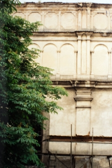 Brody, bożnica, fragment elewacji.