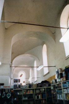 Dębica, bożnica, wnętrze.