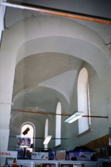 Dębica, bożnica, wnętrze.