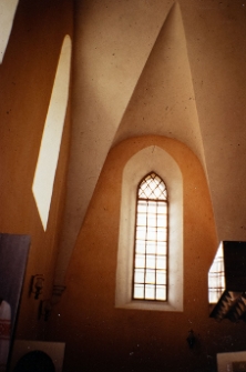 Husiatyn, bożnica, wnętrze, fragment.