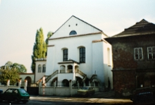 Kraków Kazimierz, bożnica Izaaka. widok od strony południowo zachodniej.