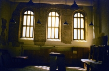 Krak&oacute;w Kazimierz, bożnica Wysoka, wnętrze, fragment.