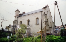 Lesko, synagoga, widok od południowego wschodu.