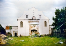 Orla, synagoga, fasada.