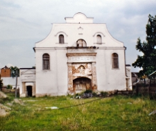 Orla, synagoga, elewacja frontowa.