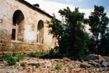 Ostróg, synagoga, ściana boczna.