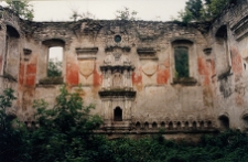 Raszków, synagoga, wnętrze, aron ha-kodesz.