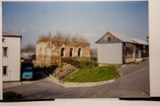 Rymanów, synagoga, widok ogólny.